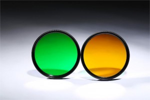 Ilustração genérica de filtros, não é uma fotografia de sistema de imagem de gel.